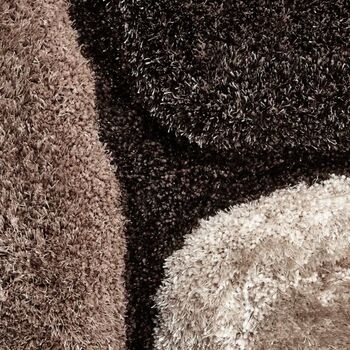 Noble House Area Rug Hand Tufted Rectangle Beige, 5 of 6