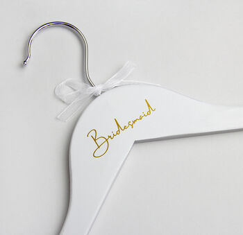 Personalised Wedding Hangers, 8 of 8
