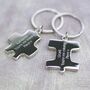 Personalised Couples Jigsaw Keyrings, thumbnail 4 of 7