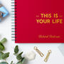 Personalised 'Your Life' Memory Book, thumbnail 2 of 8