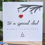 Personalised Christmas Card For Father, thumbnail 1 of 4