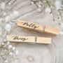 Personalised Wooden Wedding Favour Place Name, thumbnail 7 of 8