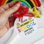 Personalised First School Uniform Hanger Tag, thumbnail 4 of 11