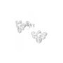 'Bee Happy' Boxed Earring Card With Sterling Silver Bumble Bee Studs, thumbnail 2 of 5