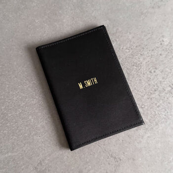 Personalised Leather Passport Holder – Travel Gift For Him Or Her, 12 of 12