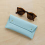 Personalised Double Stud Leather Glasses Case, thumbnail 2 of 10