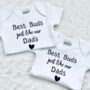 Best Buds Just Like Our Dads Baby Vests, thumbnail 3 of 8