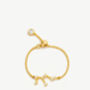 Adjustable Zodiac Constellation Ring With Birthstone, thumbnail 7 of 12