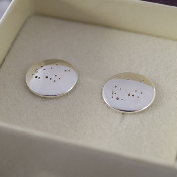 Sterling Silver Constellation Earrings, 7 of 7