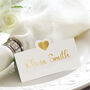 Personalised Wedding Place Cards, thumbnail 2 of 6