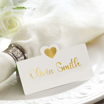 Personalised Wedding Place Cards, 2 of 6
