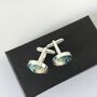 Liberty Cufflinks , Handcrafted Chirstmas Gift For Men, thumbnail 4 of 10