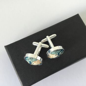 Liberty Cufflinks , Handcrafted Chirstmas Gift For Men, 4 of 10