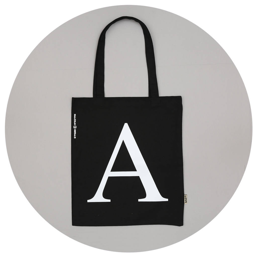 Personalised Tote Bag By Malcolm & Gerald | notonthehighstreet.com