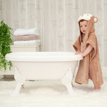 Personalised Cheeky Monkey Children Poncho Towel, 8 of 10