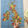 British Isles Counties And Sea Areas Puzzle, thumbnail 5 of 8