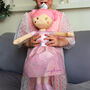 Personalised Princess Rag Doll Gift For Girls, thumbnail 4 of 7