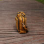 Leather Briefcase With Luggage Strap Worn Look, thumbnail 5 of 9