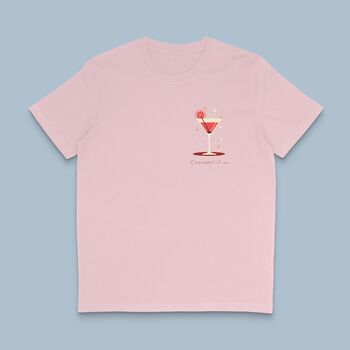 Cosmopolitan Cocktail Women's T Shirt, 2 of 2