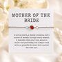 Mother Of The Bride Gift, Personalised Birthstone Bracelet, thumbnail 1 of 12