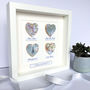 Personalised Map Hearts Story Picture | Wedding Gift, thumbnail 6 of 11