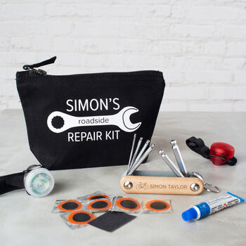 Personalised Deluxe Cycling Repair Gift Set, 3 of 4