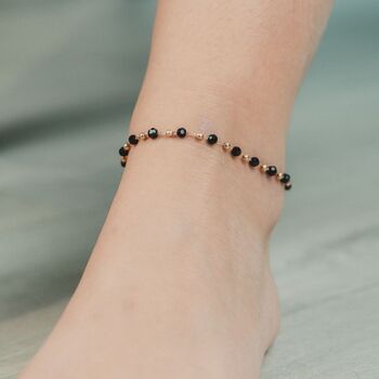 Asian Bead Chain Nazaria Payal Emo Anklet, 2 of 4