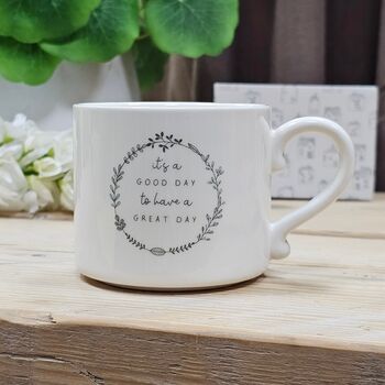 Ceramic Mug 'A Great Day', 2 of 2