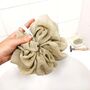 Plastic Free Bath And Shower Pouf, thumbnail 1 of 4