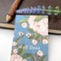 Well Done Exam Graduation Sterling Silver Mini Blossom Flower Earrings, thumbnail 1 of 8
