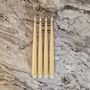 Elegant Ivory LED Taper Candles, thumbnail 4 of 4