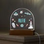 Personalised Space Night Light For Children, thumbnail 2 of 7