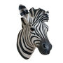 Zebra 'Ziggy' Head Wall Hanging, thumbnail 3 of 4