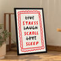 'Live, Laugh, Love' Parody Print, thumbnail 1 of 3