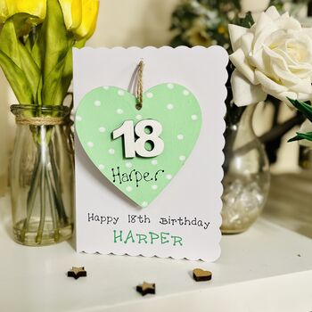 Personalised 18th Birthday Gift For Her And Card, 6 of 12