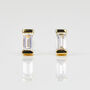 0.65ct Baguette Cut Diamond Earrings, 18ct Gold, thumbnail 2 of 2