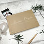 Personalised Wedding Guest Book Signature Style, thumbnail 7 of 11