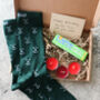 Bamboo Socks, Chocs And Candles Self Care Giftbox, thumbnail 4 of 8