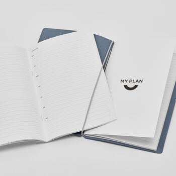 Recycled Leather Make A Mark Refillable Planner, 10 of 11