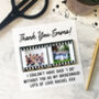 Personalised Wedding Thank You 3D Photo Card, thumbnail 8 of 8