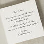 Will You Be My Witness Wedding Card, thumbnail 2 of 3