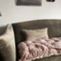 Maitri: Velvet And Linen Mattress Rose, thumbnail 4 of 11