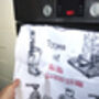 Keira Rathbone 'Types Of Hand Santiser' Tea Towel, thumbnail 3 of 7