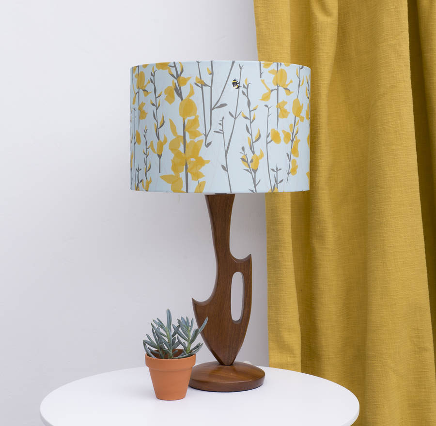 Broom And Bee Lampshade, 1 of 4