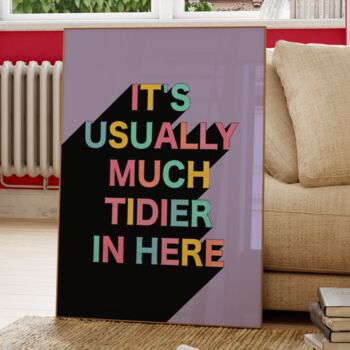 Funny Quote Print Home Decor, 5 of 6