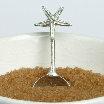 Starfish Pewter Spoon. Use For Tea, Sugar, Coffee Etc, 4 of 8