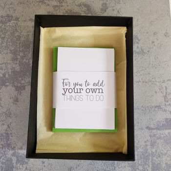Make Time For Dad Personalised Activity Box, 8 of 10
