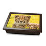 Cheetah Animal Personalised Lap Tray, thumbnail 4 of 7