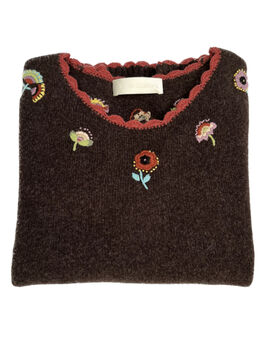 Grey Embroidered Cardigan, 5 of 6