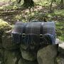 Tartan Picnic Blanket With Leather Straps, thumbnail 4 of 8